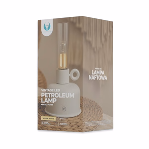 Forever Light Vintage Petroleum LED лампа FLR-05 Light Beige