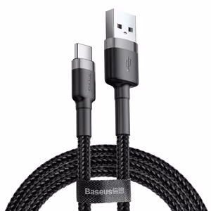 USB cable Baseus Cafule Type-C 1.0m 3A hall-must CATKLF-BG1