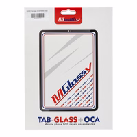 Musttby puuteekraan + OCA iPad Mini 4 jaoks (must)