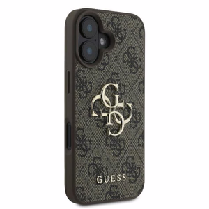 Guess 4G Big Logo Ümbris jaoks iPhone 16 - Brown