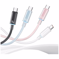 USAMS kaabel Cloud Series US-SJ658 6A USB-A USB-C 1,2m must