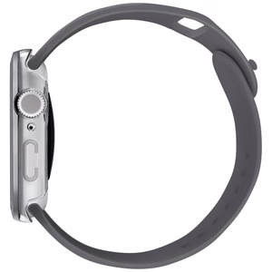 Uniq Voute Karastatud klaas Ümbris jaoks Apple Watch 10 42 mm - Hõbedane
