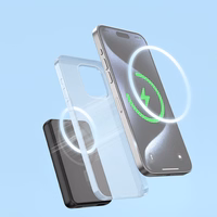 Dudao K14S USB-C / MagSafe traadita energiapank 20W 5000mAh - must