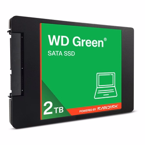 WD roheline 2.5" 2TB SATA III SSD WDS200T5G0A