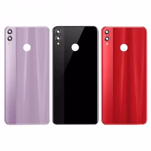 Tagakaas ühilduv Huawei Honor 8X / punane / (kaamera läätsega) HQ