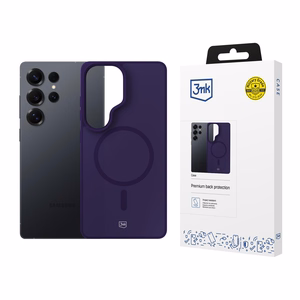 3mk Smoke MagCase Samsung Galaxy S25 Ultra jaoks lilla-poolläbipaistev