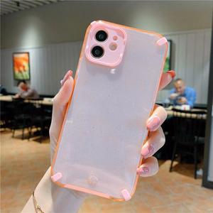 Armor Glitter Ümbris jaoks Iphone 12 Pro roosa