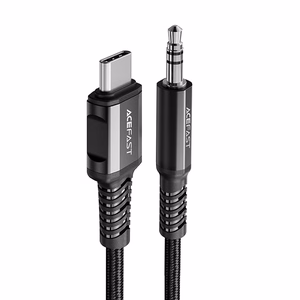 Acefast audio kaabel USB Type C - 3.5mm mini jack (male) 1.2m, AUX must (C1-08 must)