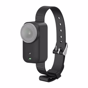 Silikoonrihm / lemmiklooma kaelarihm Puluz DJI Osmo Nano (must)