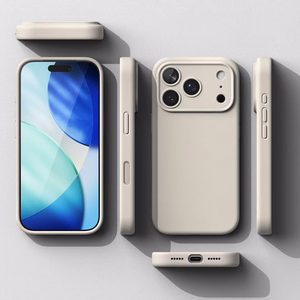 Ringke Silicone Magnetic MagSafe Ümbris jaoks iPhone 17 Pro Max - Beige