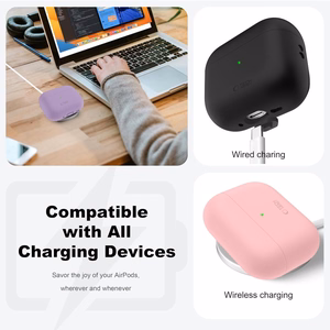 Tech-Protect Silicone Ümbris jaoks AirPods Pro 3 - Beige