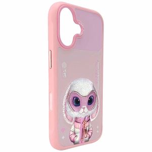 Nimmy Cool&Cute 2.0 Rabbit Ümbris jaoks iPhone 17 - Roosa