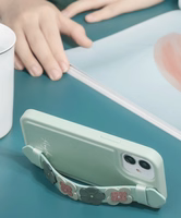 Kingxbar Sweet Series originaalsete Swarovski kristallidega kaunistatud ümbris iPhone 12 Pro Max must