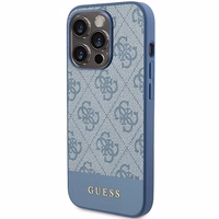 Guess 4G Stripe Collection ümbris jaoks iPhone 15 Pro - sinine