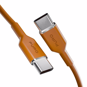 Puro ICON USB-C - USB-C kaabel 1.5m - oranž