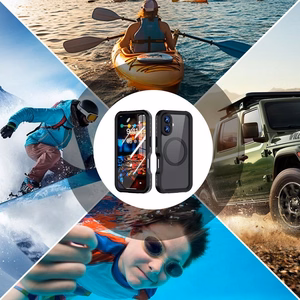 Waterproof case SHELLBOX GT compatible koos MagSafe jaoks IPHONE 16 must