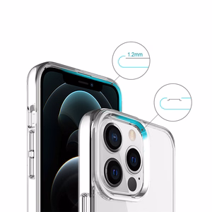 Hybrid Crystal ümbris jaoks Samsung Galaxy S23 FE läbipaistev