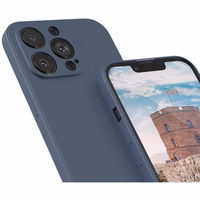 Phone Ümbris "Liquid Silicone Edge" jaoks Xiaomi 12 Pro (Tumesinine)