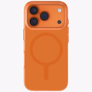 Uniq Clario Magclick Зарядный чехол для iPhone 17 Pro - оранжевый