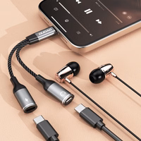 Dudao L13C+ 2in1 USB-C Adapter - hall