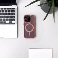 Glitter Ümbris with MagSafe jaoks Samsung Galaxy A16 5G - roosa