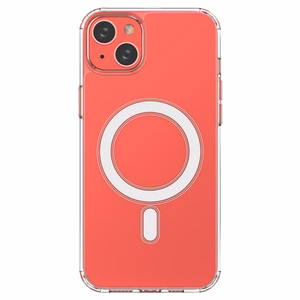 MagSafe iPhone 15 Plus läbipaistev Magnetic Ümbris - läbipaistev