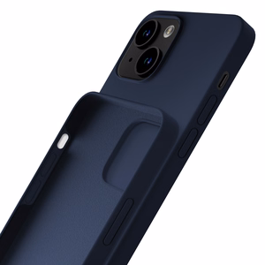 3mk Silicone Ümbris jaoks iPhone 15 - tumesinine