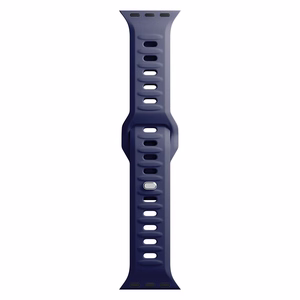 3mk silikoonrihm Apple Watchile, 42/44/45/46/49 mm, ookeanisinine, suur suurus