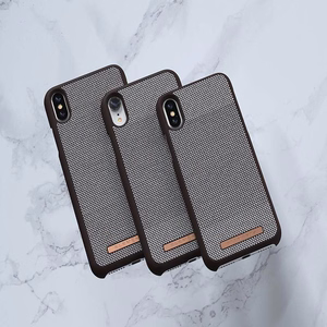 Nordic Elements Saeson Idun Pattern 1 ümbris seadmele iPhone XS Max, tumepruun