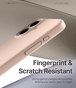 Ümbris Mercury Pure Magsafe Silicon Ümbris Apple iPhone 17 roosa sand