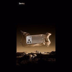 Sinine Benks Magnetic Armor Air Armor Grid 600D kevlari ja metallraamiga ümbris (C.K.FL.AP.BE.0072) mudelitele iPhone 18 Pro / iPhone 17 Pro