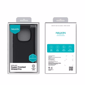 Nillkin Super Shield Pro ümbris Xiaomi Redmi Note 14 Pro jaoks, must