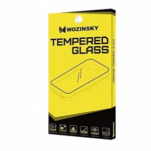Karastatud klaas Wozinsky 5D Full Glue Apple iPhone 12 Mini ümbrisega ühilduv must