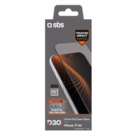 SBS protective glass with D3O technology set with applicator jaoks iPhone 17 Air