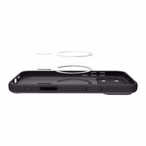 Spigen Ultra Hybrid Mag Чехол совместимый с MagSafe для iPhone 17 Pro Frost чёрный