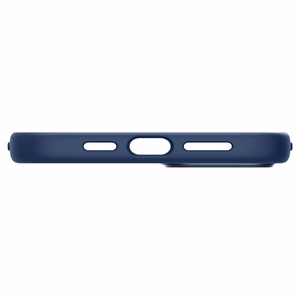 Spigen Silicone Fit Mag чехол с MagSafe для iPhone 14 Plus - синий