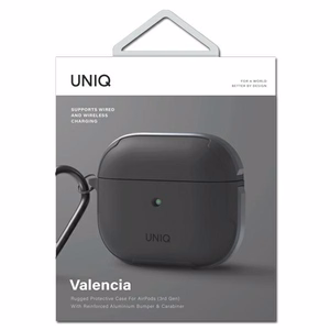 Uniq Valencia ümbris AirPods 3 jaoks - hall