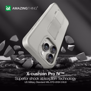 Amazing Thing Matte Pro Mag Чехол 12FT IP156.7PMPGY для Iphone 15 Pro Max титановый