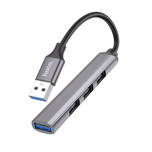 USB hub Hoco HB26 4-in-1 adapter USB-A to 1xUSB3.0 + 3xUSB2.0 hall