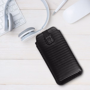 Wonder CARBON Ümbris (Size S) jaoks Nokia 105 2019/150/216 BLACK