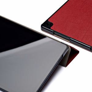 Ümbris Reach Smart Leather Samsung X610/X616 Tab S9 FE Plus burgundy