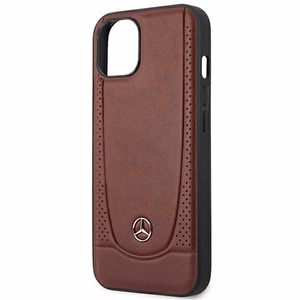 Mercedes MEHCP14MARMRE iPhone 14 Plus 6.7 "punane / punane hardcase Leather Urban Bengale