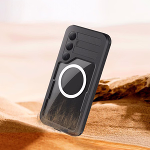 Waterproof case SHELLBOX A36 jaoks SAMSUNG A36 must