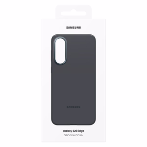 Samsung Silicone Ümbris EF-PS937CBE jaoks Samsung Galaxy S25 Edge - must