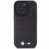 BMW M Perforated And Stitched Line MagSafe ümbris jaoks iPhone 16 Pro - must