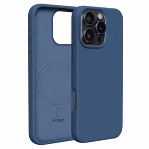 Etteri Silicone Mag ümbris iPhone 16 Pro 6,3" tumesinine