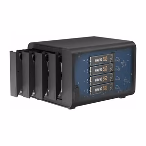 TERRAMASTER D8 Hybrid 8-kettapesaga DAS-korpus