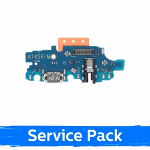 Laadimisport ühilduv Samsung A145F A14 flexiga / Plata (Service Pack)