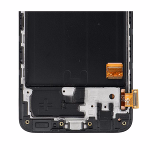 FIXCELL AMOLED LCD-ekraan raamiga SAMSUNG A40 jaoks, must (vahetatud klaas)