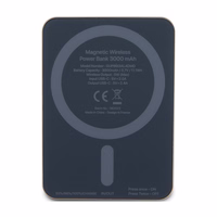 Guess MagSafe Metal Script Logo induktiivne elektripank 5W 3000mAh - kuldne